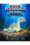 Plesiosaur Plush Toy 38cm Soft Prehistoric Sea Creature Stuffed Animal Dinosaur Plush Educational Marine Reptile Doll Huggable Ocean Toy Gift for Kids Boys Girls Bedroom Decor