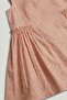 Peach Cotton Dress - 2