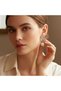 Women's Pearl Dangle Butterfly Earrings Steel Earrings |   Silver Color - 8