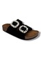 20054-011-26 Anatomical Mirror Buckle Women's Slippers