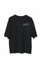 Men's Printed T-Shirt Short Sleeve Crew Neck Regular Fit Comfortable Fit Casual T-Shirt - Black Mariposa