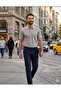 Baba Classic Cut Pocketed Plus Size Polo Collar Comfortable Cut Buttoned Men's T-Shirt - 2