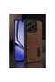 GLB-STL41414 حافظة جلدية لهاتف Realme Note 50 4G مع حامل بطاقة سارا - أحمر - 2