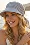 Women's Safari Tie-Up Brim Bandana Beach Hat - 2