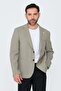 Khaki Mono Collar Regular Fit Men's Sports Jacket - 6