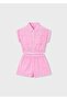 Girl's Blouse and Shorts Set Pink - 2