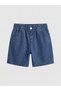Quality Pieces from Çelebi Store: Baby Girl Denim Shorts with Waistband - 2