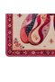 Sdt Fish Theme Patterned Modern Woven Base Decorative Carpet Mosso3383 - 4