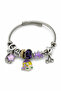 Mixed Figure Charm Bracelet – Stainless Steel Women's Bracelet - 3