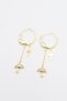 Glb-Stl41414 Umbrella Earrings - Gold