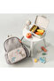 Lunch Box with Divider Celebration Sand - 7