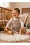 Hair Braided Pocketed Knitwear Baby Salopet Jumpsuit / Combed Cotton Gift Set - 4
