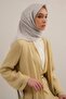 وشاح عصري أنيق باللون الفضي، إكسسوار رأس صيفي - 4