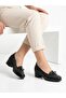 Women's Black Orthopedic Soft Sole Stylish Comfortable Daily Shoes - 2