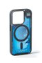 Urr Overflowing Sands Clear Magsafe Cover Compatible with iPhone 16 Pro - Blue - 3