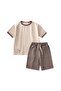Kaprili T-Shirt Set 2-10 Years Beige Melange - 2