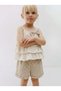 La'ciel paris bow detailed scalloped woven shorts set - 3