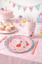 Pink Fairy Themed 8-Piece Plate and Cup Set - 2
