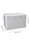 2 Striped Mini Storage Bags - Socks Sweaters Clothing Organization Multi-Purpose Organizer 45X40X30Cm - 5