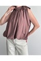 Women's Halter Neck Balloon Cut Chiffon Blouse - 5