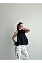 Women's Halter Neck Balloon Cut Chiffon Blouse - 4