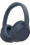 WH-CH720N Wireless Noise Cancelling Headphones, 35h battery, Clear hands-free calling, Multipoint, Blue