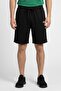 Men Sportswear Fit Training Sweat Shorts, Black