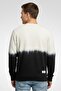 Men Crew Neck Embroidered Long Sleeve Sweatshirt, Multicolor - 4