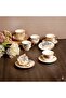 Glory Porcelain 6-Piece Coffee Cup Set