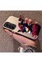 Samsung Galaxy A35 Compatible Hard Acrylic Back Silicone Edge Lens Protection Case - 3