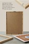 Muhammad Written Classic Illuminated Patterned Single Wooden Table Painting Natural Wood Framed Home and Business Place Painting - 5