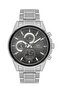 Silver steel band men's wristwatch fm43047a-j4 functions active waterproof gift packaged - 2