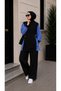 Women's Two-Thread Shirt Detailed Hijab Tunic - 2