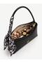 Women's Small Size Scarf Baguette Bag - Stylish Daily Shoulder Bag - 2