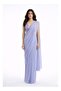 Nool Mist Solid Chiffon Saree with Complimentary Handpicked Blouse Material