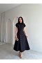 Bogota Midi Dress 8947 - Black