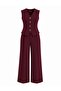 Bow Detail Vest Pants Set - 2