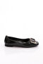 K089 Women's Buckle Ballerinas