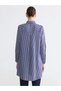 Lcw grace navy striped women's shirt tunic - 4