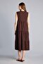 Crew Neck Polka Dot Sleeveless Midi Dress H9904Ax26Sm - 5