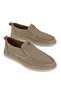 , Men's Genuine Leather Casual Shoes 161423Z35 Beige - 2