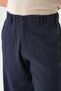 Elastic Waist Waffle Fabric |   Loose Fit Men's Trousers - 5
