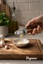 Acacia Wood Metal Combination Garlic Press - 4