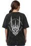 Design: the Lord of the Rings Movie Back Print Unisex Oversize Vintage Washed T-Shirt - 3