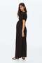 MAMA Short-sleeved tie-belt jumpsuit - 4