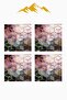 Digital Printed Soft Textured 4-Piece Throw Pillow Cover Set Krl0162 - 3
