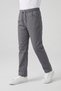 Boys' Gray Ribbed Waist Canvas School Pants Primary School Middle School Pocketed School and Daily Use - 3