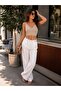 Hair Braid Textured Tassel Detailed Knitwear Crop Blouse-Bohemian Chic Summer Women's Top - 5