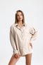 Women's Shirt - Loose Fit - Woven Linen - 4