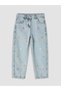 Vizyon New Season Flower Embroidered Girls' Jean Trousers - 3
